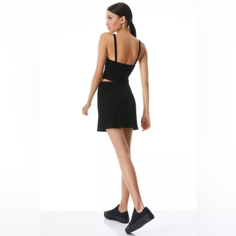 Alice + Olivia Kenna Cable Knit Set/Size Small - Picture 3 of 12